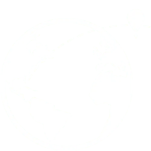 space travel icon white